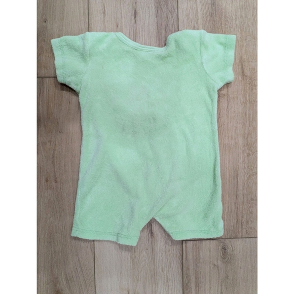 Y2K Disney Embroidered Tigger Terry Cloth Short Romper - Picture 2 of 6